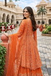 Mirror By Mrudangi Chinon Wholesale Readymade Plazzo Suits Suppliers In Mumbai
